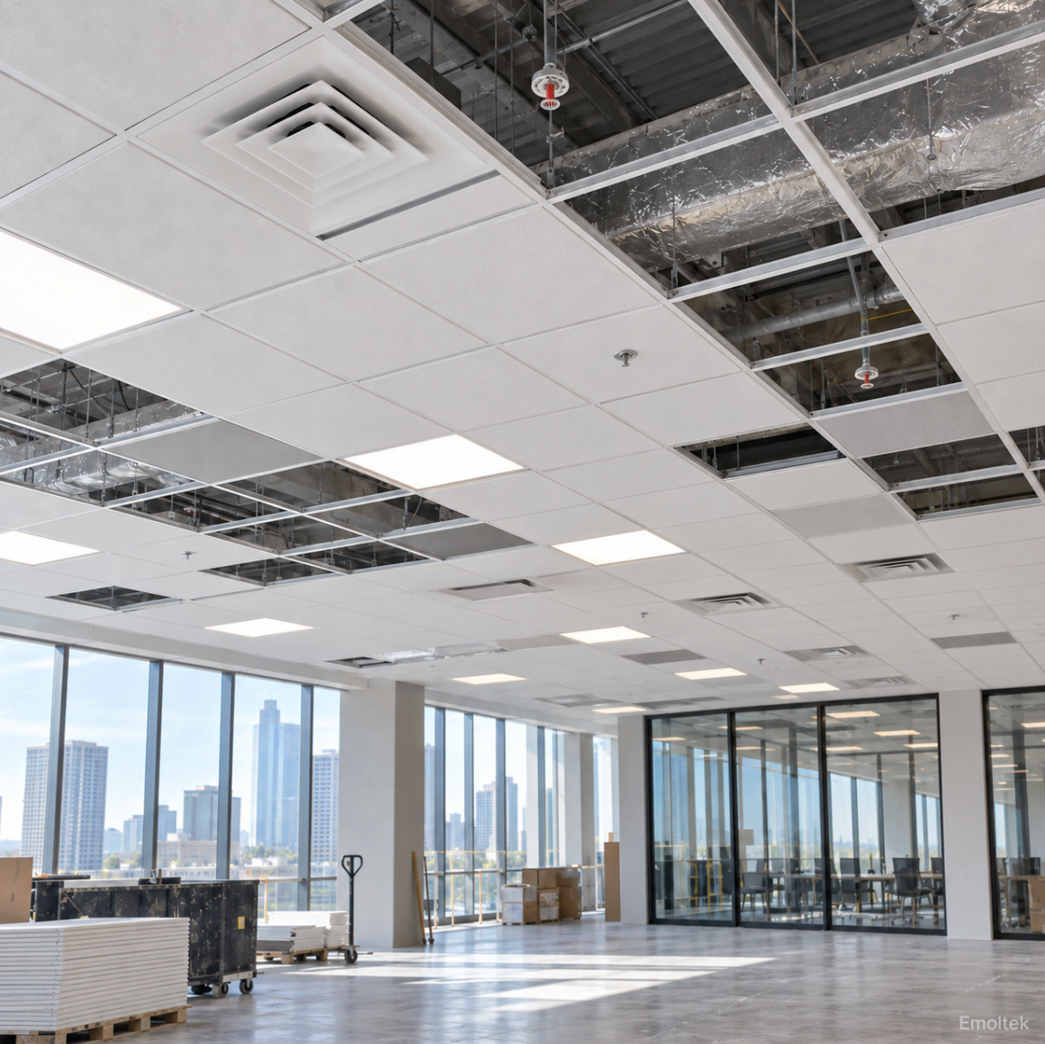 Acoustical ceiling